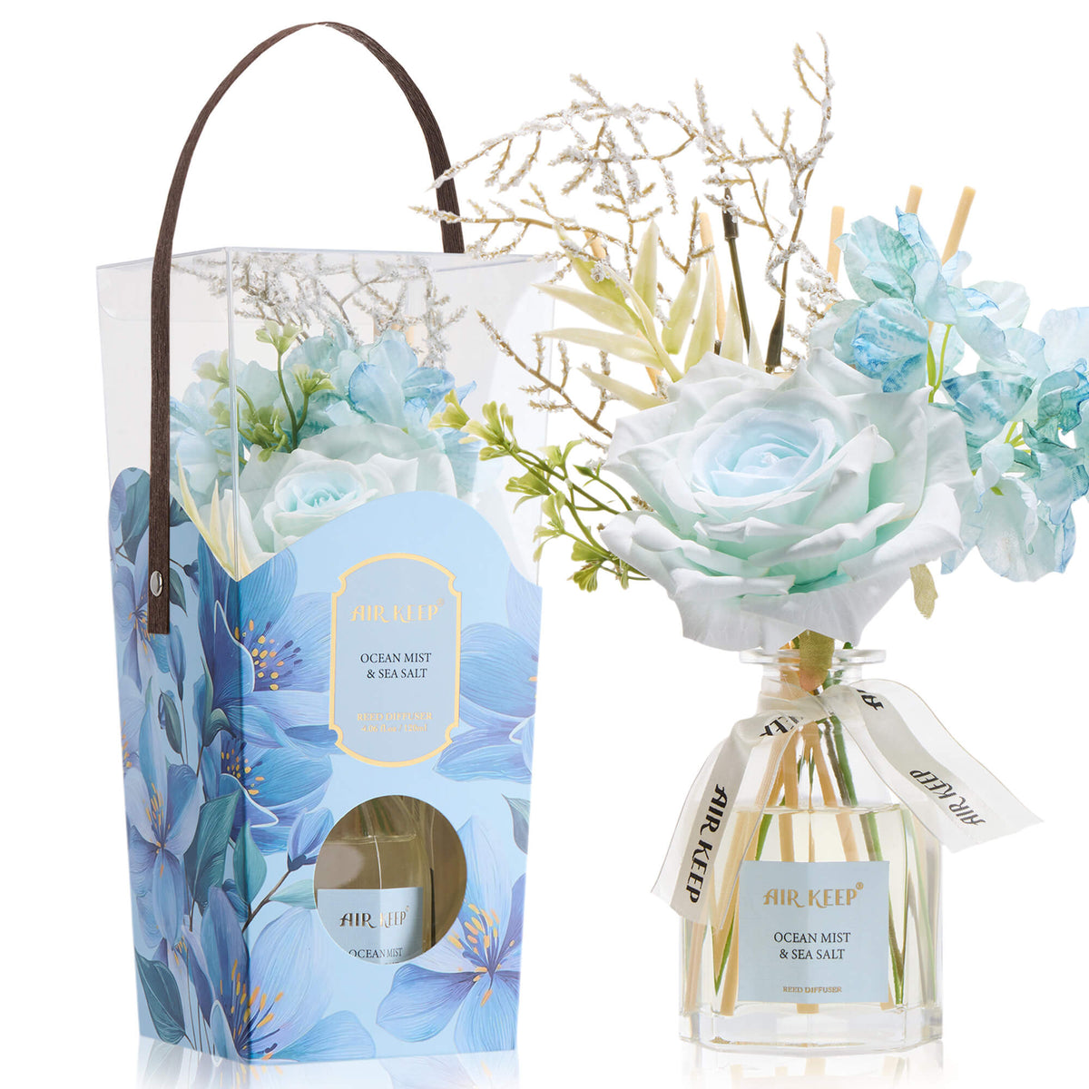 Airkeep Ocean Mist&Sea Salt Floral  120ml Reed Diffuser