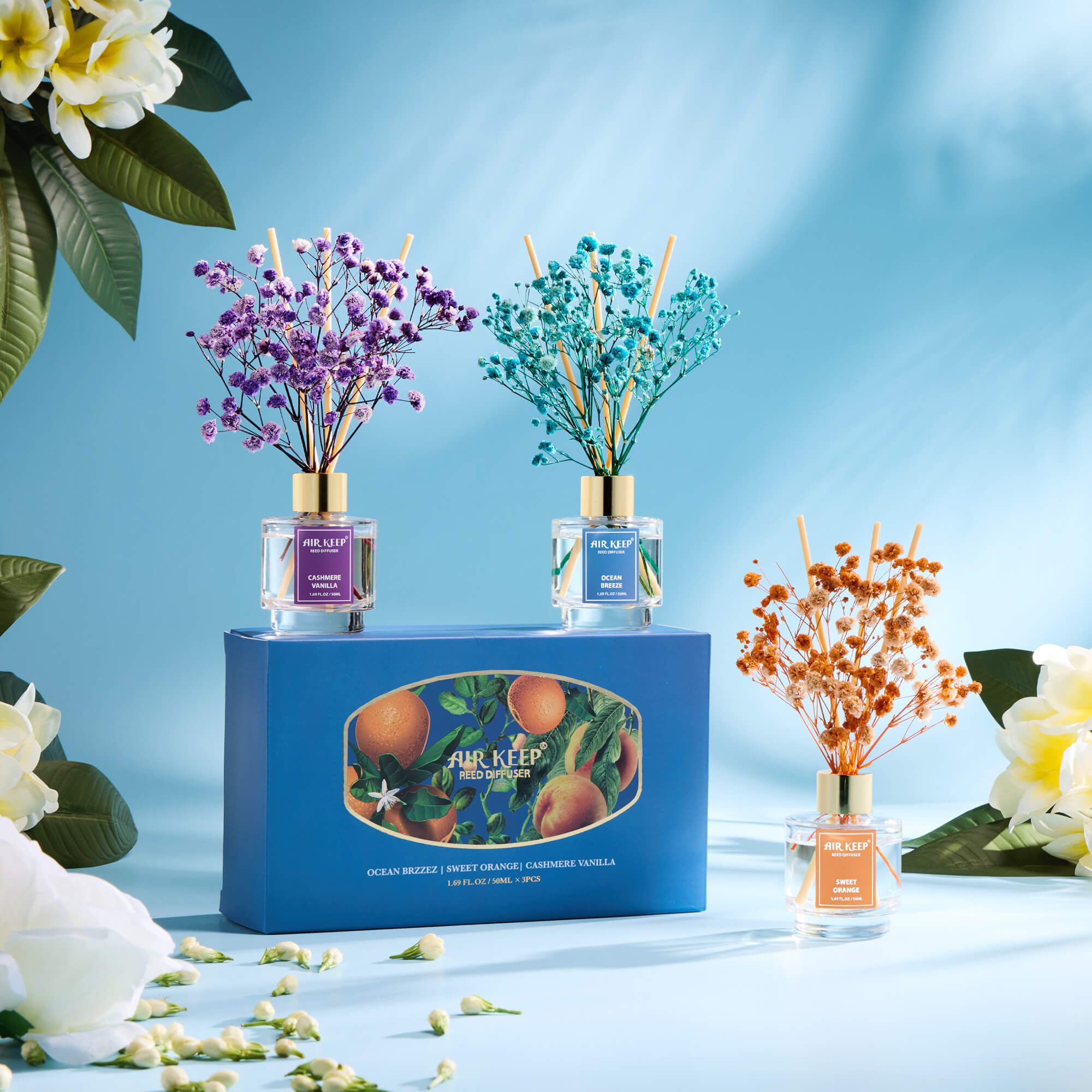 Airkeep Reed Diffuser Set of 3-OSC