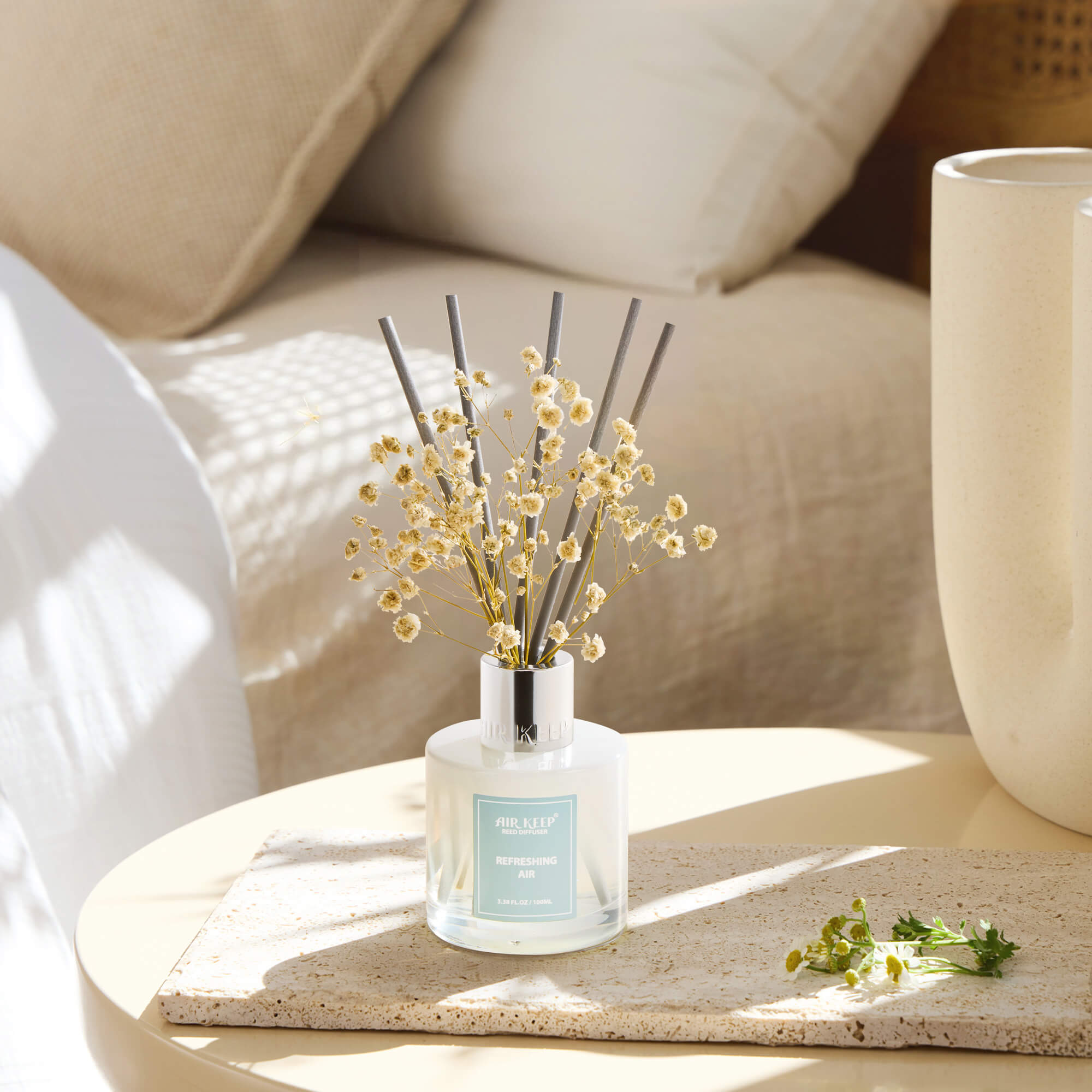 Airkeep Refreshing Air Reed Diffuser Set