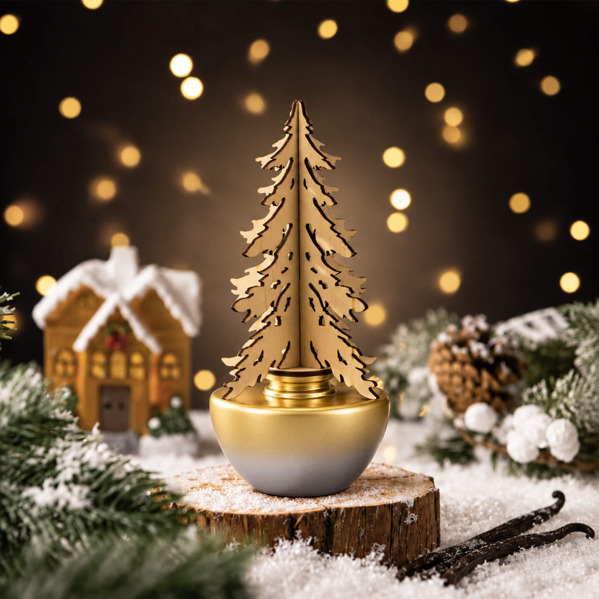 Airkeep Vanilla Mistletoe Christmas Hemisphere  100ml Reed Diffuser