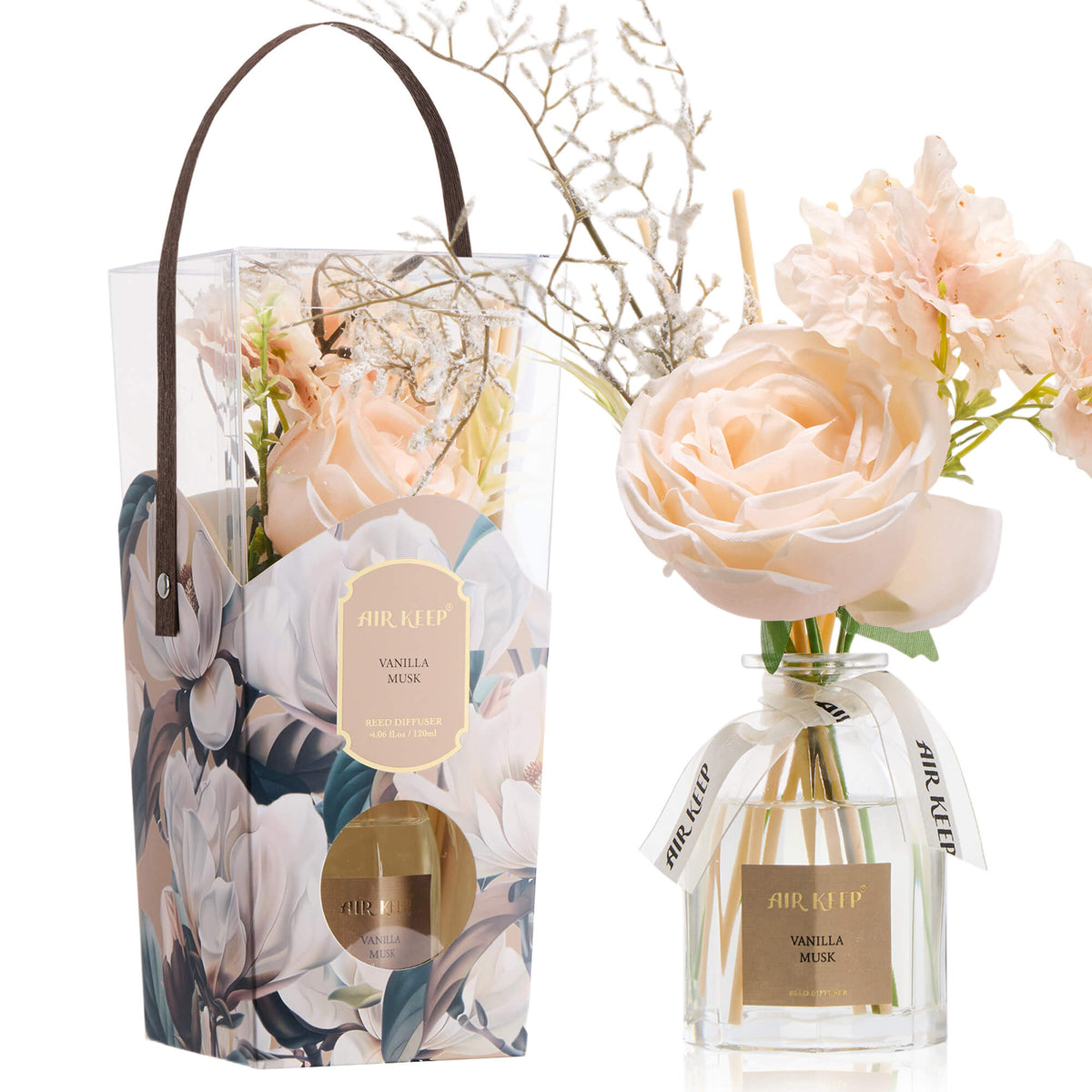 Airkeep Vanilla Musk Floral  120ml Reed Diffuser