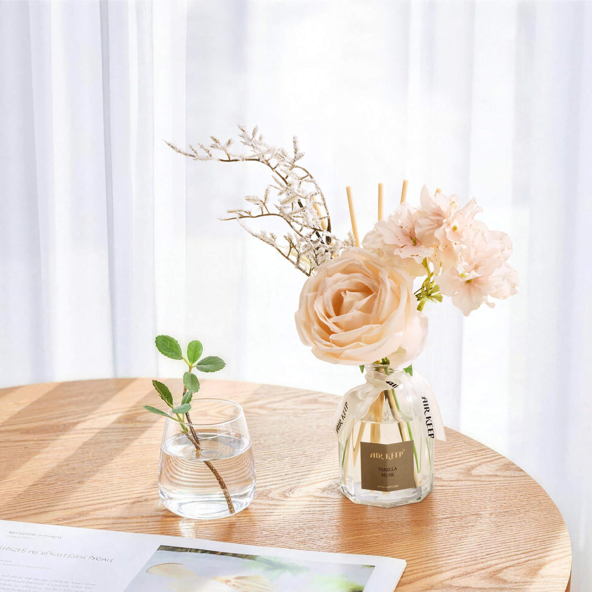 Airkeep Vanilla Musk Floral  120ml Reed Diffuser
