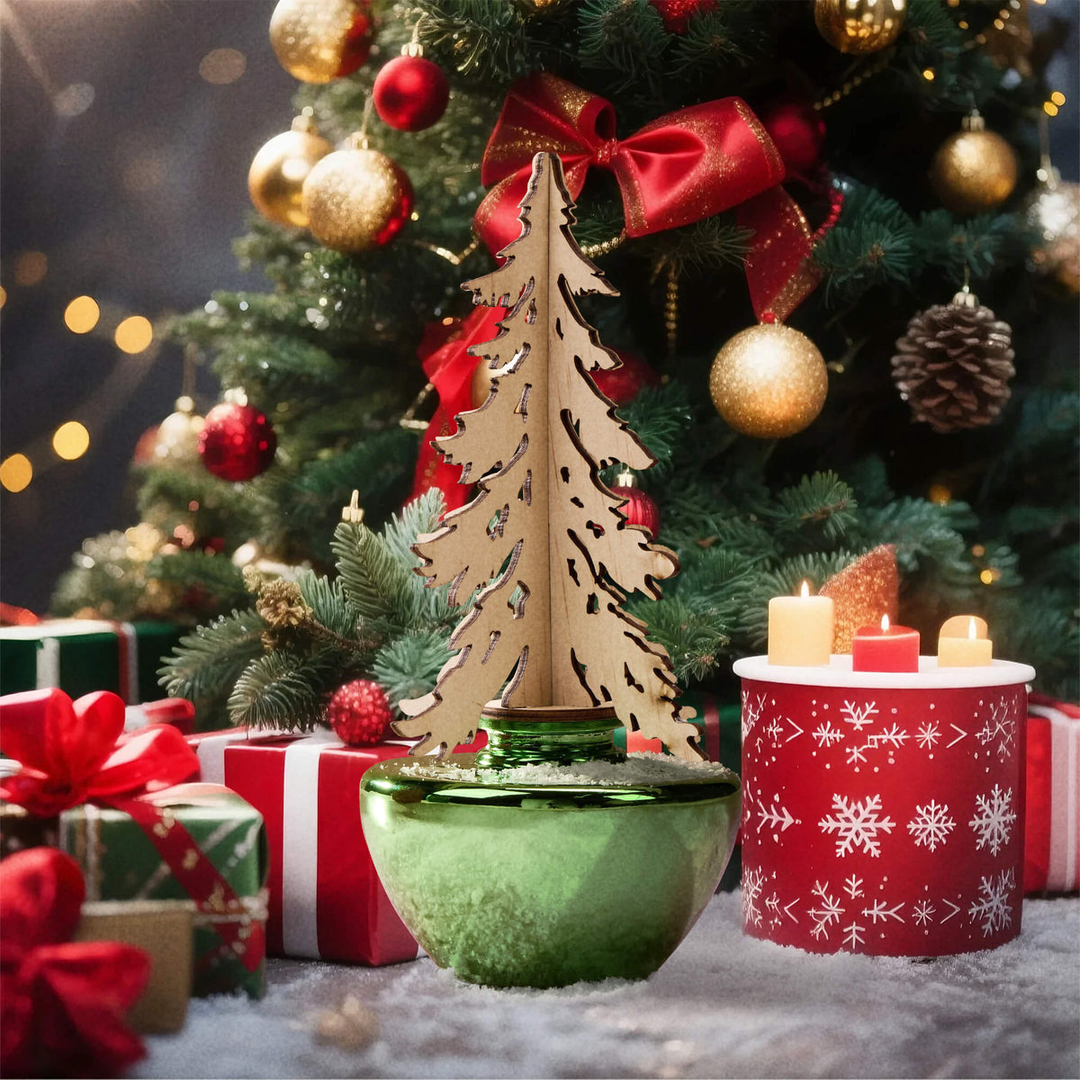 Airkeep Balsam&Cedar Christmas Hemisphere  100ml Reed Diffuser