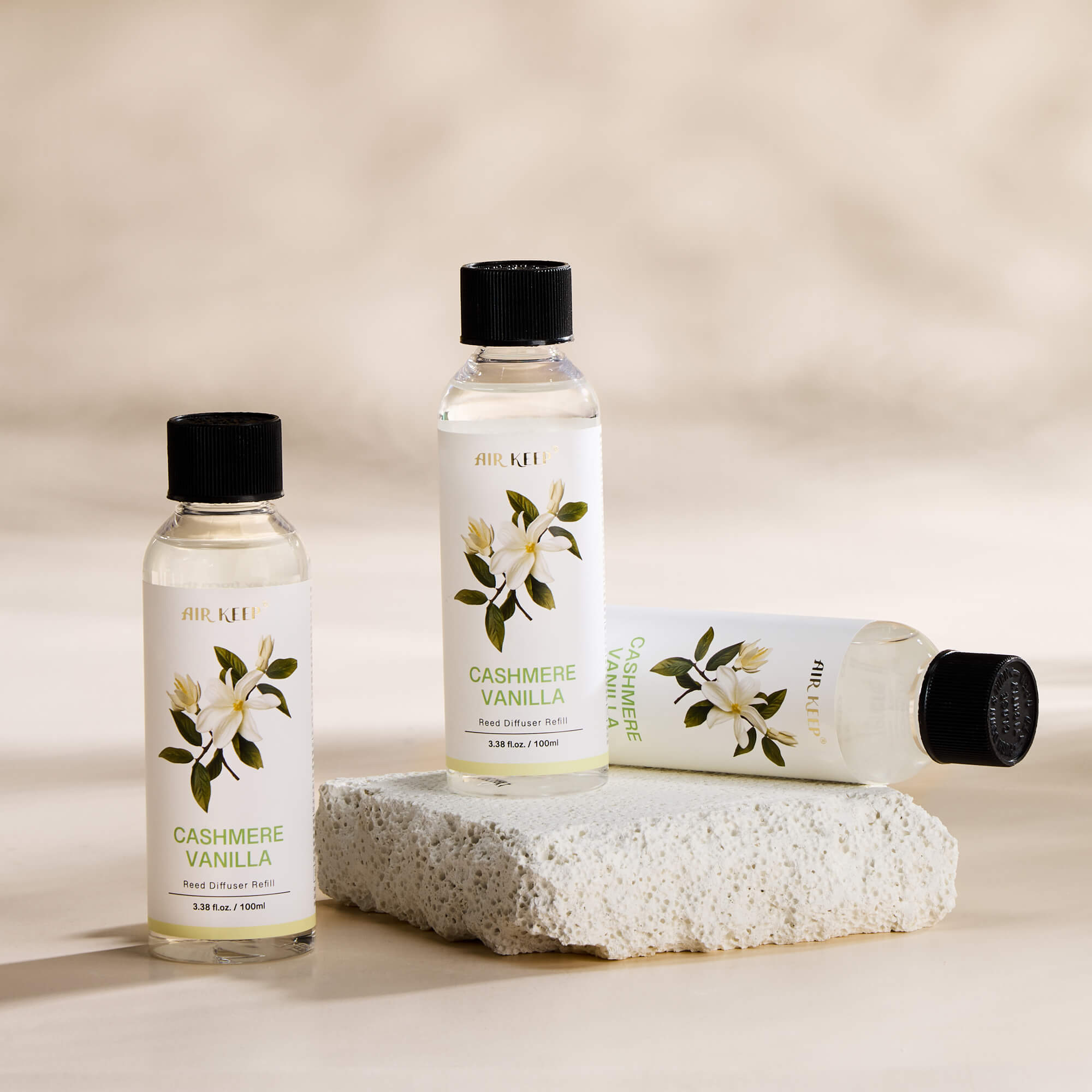 Airkeep Cashmere Vanilla Reed Diffuser Oil Refill