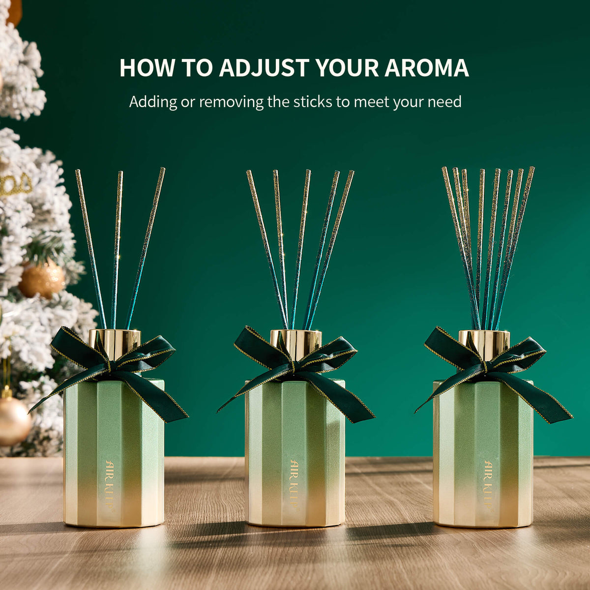 Airkeep Christmas Spice Christmas Faceted  210ml Reed Diffuser
