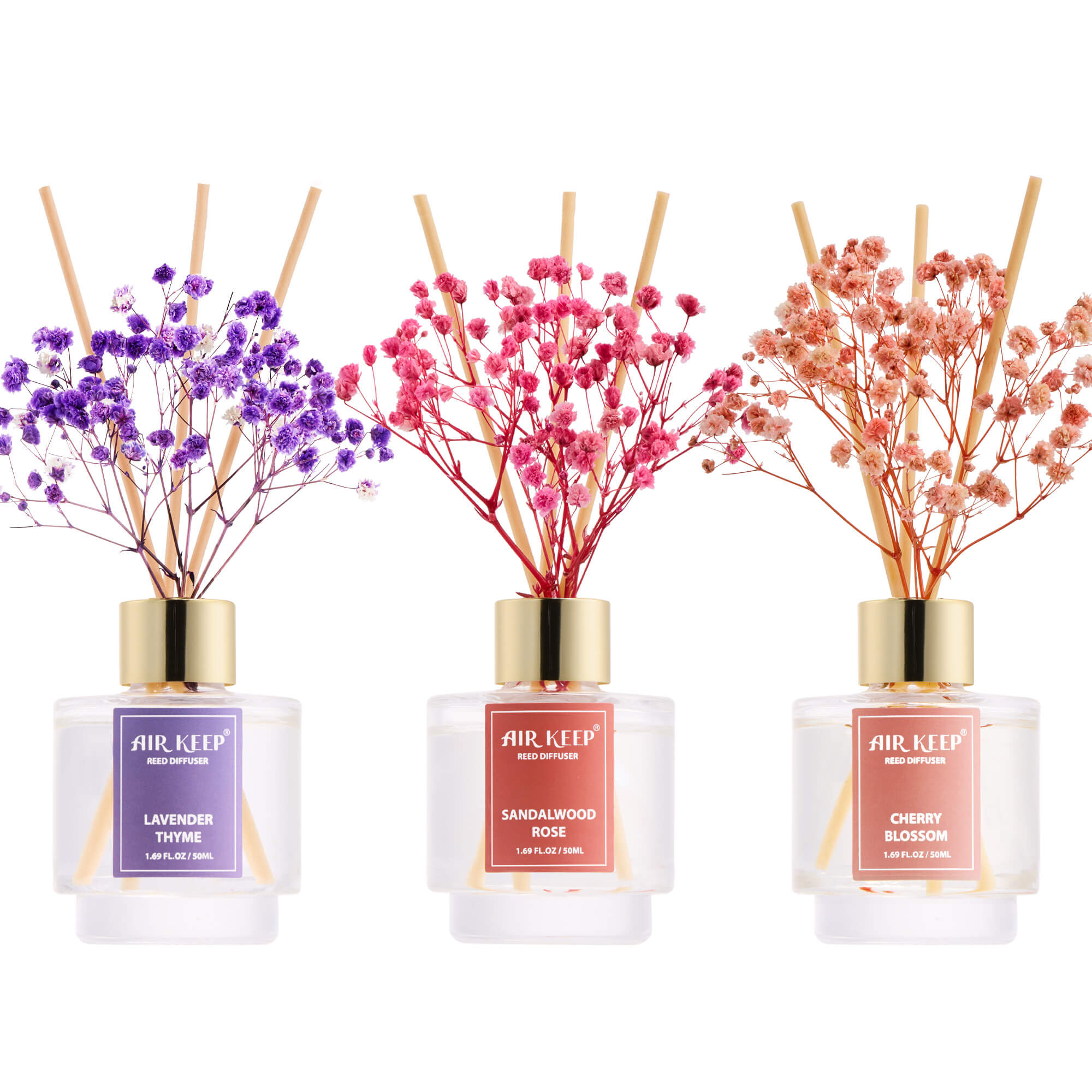 Airkeep Reed Diffuser Set of 3-LSC