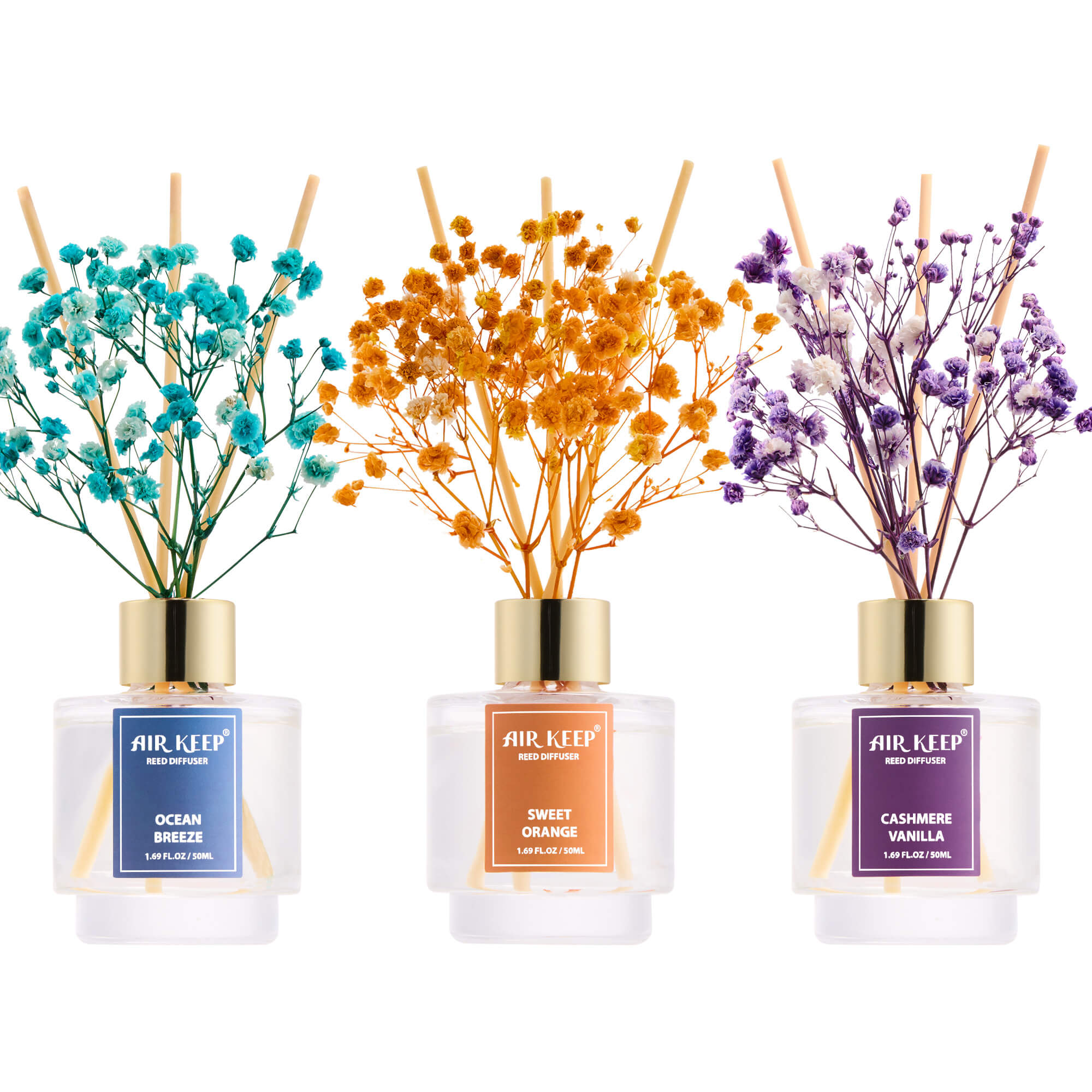 Airkeep Reed Diffuser Set of 3-OSC