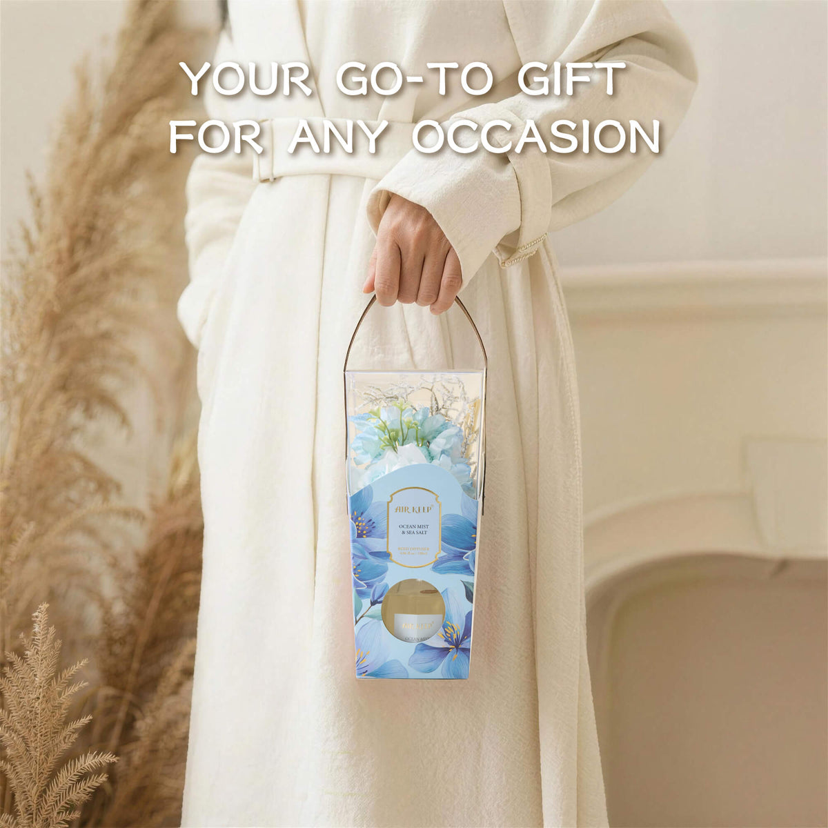 Airkeep Ocean Mist&Sea Salt Floral  120ml Reed Diffuser