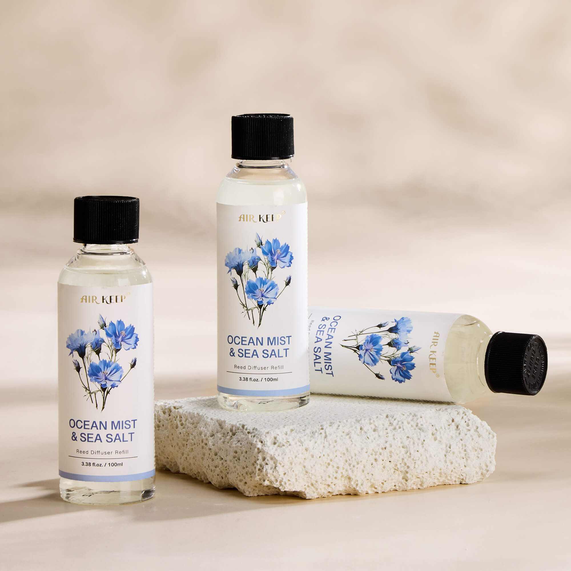 Airkeep Ocean Mist&Sea Salt Reed DiffuserO il Refill